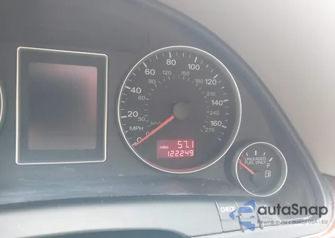 2005 Audi A4 3.2 z USA, uszkodzony, nr VIN WAUDG68EX5A440970